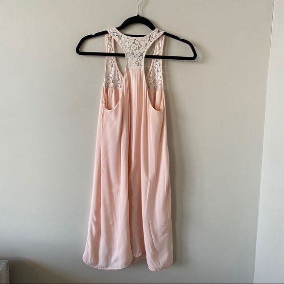 Gentle Fawn Pink Racerback Lace Detail Dress - Picture 2 of 8